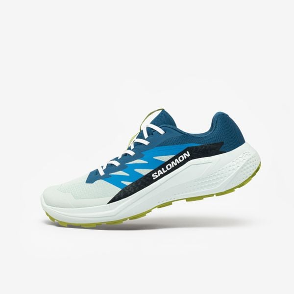 Buty do biegania w terenie męskie Salomon Supraglide. Szare buty do biegania Salomon, bez wzorów, bez zapięcia, do biegania. Za 399.99 zł.