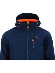 Peak Mountain Kurtka softshellowa w kolorze granatowym rozmiar: XXL. Niebieskie kurtki outdoor i hardshell Peak Mountain, m, bez wzorów, bez kaptura. Za 260.99 zł.
