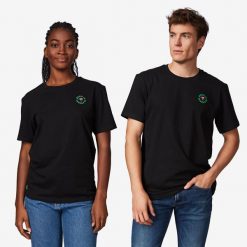 Koszulka lifestyle Van Rysel Logo. Czarne buty sportowe casual VAN RYSEL, bez wzorów, z bawełny, bez zapięcia. Za 89.99 zł.