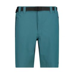 Spodenki męskie turystyczne CMP 3T51847. Zielone szorty CMP, l, bez wzorów, sportowe. Za 195.60 zł.