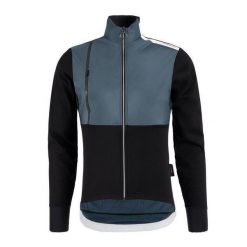 Kurtka rowerowa męska Santini Vega Absolute. Niebieskie kurtki SANTINI, m, bez wzorów, bez kaptura. Za 569.99 zł.