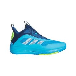 Buty do koszykówki adidas Ownthegame 3,0. Niebieskie buty do biegania Adidas, bez wzorów, bez zapięcia, do biegania. Za 357.50 zł.