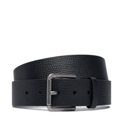 Pasek Calvin Klein. Czarne paski CALVIN KLEIN, bez wzorów, casualowe. Za 209.99 zł.