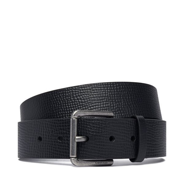 Pasek Calvin Klein. Czarne paski CALVIN KLEIN, bez wzorów, casualowe. Za 209.99 zł.