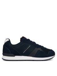 Tommy Hilfiger Sneakersy Maxlite Mix FM0FM05830 Niebieski. Niebieskie buty sportowe casual Tommy Hilfiger, bez wzorów, z materiału, bez zapięcia. Za 369.99 zł.