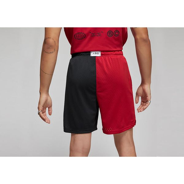 Spodenki męskie nike air jordan dri-fit sport bc mesh graphic shorts gym red. Czerwone krótkie spodenki sportowe Nike, m, bez wzorów, z meshu. Za 199.00 zł.