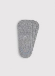 Stopki męskie szare trójpak. Szare skarpety Pako Lorente, bez wzorów, z bawełny. Za 39.99 zł.