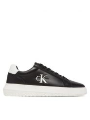 Calvin Klein Jeans Sneakersy Chunky Cupsole Mono YM0YM01317 Czarny. Czarne buty sportowe casual Calvin Klein Jeans, bez wzorów, z jeansu, bez zapięcia. Za 569.99 zł.