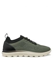 Geox Sneakersy U Spherica U55BYE 0009T C0450 Zielony. Zielone buty sportowe casual Geox, bez wzorów, z materiału, bez zapięcia. Za 419.99 zł.
