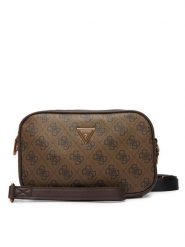 Guess Saszetka HMMILO P6150 Brązowy. Brązowe torby na ramię Guess, z aplikacjami, ze skóry, bez dodatków. Za 329.99 zł.