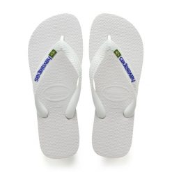 Klapki Havaianas Model 4110850 Kolor Biały. Białe klapki Havaianas, z gumy. Za 144.25 zł.