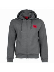HUGO Bluza Daple212 50447972 Szary Regular Fit. Szare bluzy Hugo, m, bez wzorów, z bawełny, bez kaptura. Za 359.99 zł.