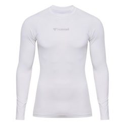 Dżersej z długim rękawem Hummel Bl Performance. Białe bielizna termoaktywna Hummel, bez wzorów, z dżerseju, bez ramiączek, do piłki nożnej. Za 133.90 zł.