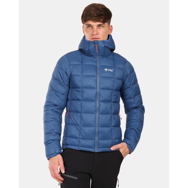 Męska kurtka ocieplana Kilpi REBEKI-M. Niebieskie kurtki Kilpi, m, bez wzorów, bez kaptura. Za 292.95 zł.