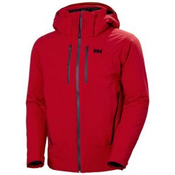 Kurtka narciarska Helly Hansen Steilhang 2.0. Czerwone kurtki narciarskie i snowboardowe Helly Hansen, l, bez wzorów, narciarskie. W wyprzedaży za 2,581.00 zł.