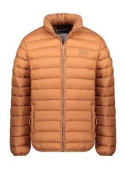 Geographical Norway Kurtka pikowana "Amichoko" w kolorze jasnobrązowym rozmiar: XXL. Brązowe kurtki Geographical Norway, xxl, bez wzorów, bez kaptura. Za 138.45 zł.