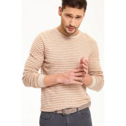 SWETER DŁUGI RĘKAW MĘSKI. Swetry nierozpinane marki TOP SECRET. W wyprzedaży za 39.99 zł.