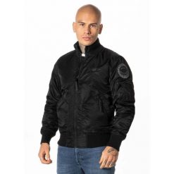Kurtka męska Pitbull wiosenna MA-1 II. Czarne kurtki PITBULL, na wiosnę, m, bez wzorów, bez kaptura. Za 349.00 zł.