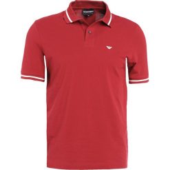 Emporio Armani Koszulka polo rosso mattone. Koszulki polo marki Emporio Armani, z bawełny, polo. W wyprzedaży za 407.20 zł.