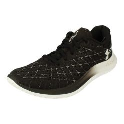 Buty biegowe męskie Under Armour FLOW Velociti Wind 2. Czarne buty do biegania Under Armour, bez wzorów, bez zapięcia, do biegania. Za 527.99 zł.