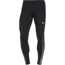 Nike Performance POWER FLASH RUN GRAPHIC Legginsy black/reflective silver. Spodnie treningowe długie marki Nike Performance, z elastanu. W wyprzedaży za 175.20 zł.