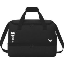 Torba sportowa z dnem do transportu Erima Intro Line. Czarne torby na ramię Erima, bez wzorów, z materiału, na ramię, małe, bez dodatków. Za 142.00 zł.