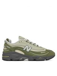 New Balance Sneakersy M1000MEO Zielony. Zielone buty sportowe casual New Balance, bez wzorów, ze skóry, bez zapięcia. Za 669.99 zł.