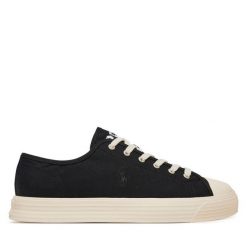 Trampki Polo Ralph Lauren. Czarne trampki Polo Ralph Lauren, m, bez wzorów, bez zapięcia. Za 379.99 zł.