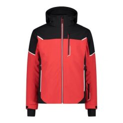 Kurtka narciarska z kapturem CMP. Czerwone kurtki narciarskie i snowboardowe CMP, m, bez wzorów, narciarskie. Za 914.35 zł.
