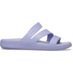 Klapki Dla Dorosłych Crocs Getaway Strappy Sandal. Zielone klapki Crocs, z materiału. Za 159.99 zł.