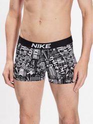 Nike Bokserki 000PKE1159 Czarny. Czarne bokserki Nike, l, bez wzorów, z syntetyku. Za 89.99 zł.