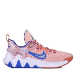 Buty koszykarskie męskie Nike CZ4099800. Brązowe buty do koszykówki Nike, bez zapięcia, do koszykówki. Za 584.00 zł.