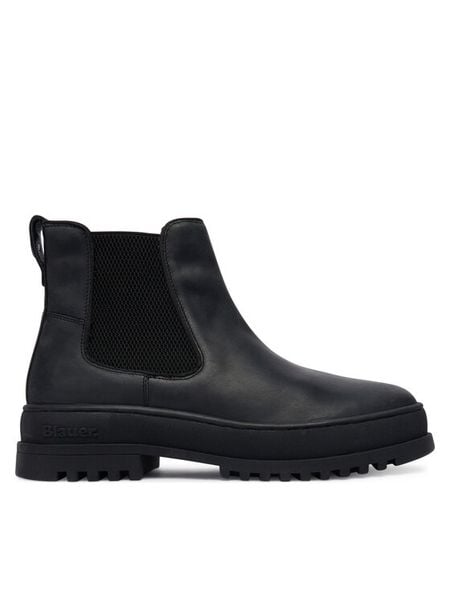 Blauer Sztyblety F5IUKA02/LEA Czarny. Czarne botki sznurowane Blauer, bez wzorów, ze skóry, bez obcasa, bez zapięcia. Za 509.99 zł.