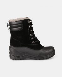 Wodoodporne buty z wysoką izolacją Kilpi ANTARTIC HIGH WP-U. Czarne buty turystyczne Kilpi, na zimę, bez wzorów, z futra, bez zapięcia, trekkingowe. Za 344.59 zł.