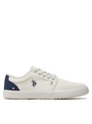 U.S. Polo Assn. Tenisówki Marcs010 EcoMARCS010M/4C1 Biały. Białe trampki U.S. Polo Assn., m, bez wzorów, bez zapięcia. Za 269.99 zł.