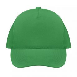 Czapka baseballowa 5-panelowa Sol's Seoul. Zielone czapki z daszkiem SOL'S, bez wzorów. Za 30.00 zł.