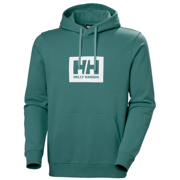Bluza z kapturem Helly Hansen Box. Zielone bluzy z kapturem Helly Hansen, na lato, l, bez wzorów, z bawełny, z kapturem. Za 348.85 zł.