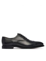 Polo Ralph Lauren Półbuty Maestra 811974154001 Czarny. Czarne eleganckie półbuty Polo Ralph Lauren, bez wzorów, ze skóry, bez obcasa, bez zapięcia. Za 3,199.00 zł.
