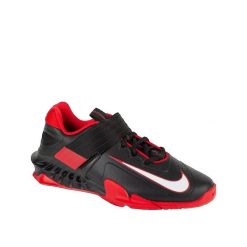 Buty do podnoszenia ciężarów Nike Savaleos Noir. Czarne buty turystyczne Nike, bez wzorów, z gumy, bez zapięcia, na fitness i siłownię. Za 648.00 zł.