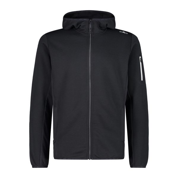 Bluza z kapturem CMP Mirevo Jacket. Czarne bluzy z kapturem CMP, m, bez wzorów, z elastanu, z kapturem. Za 384.99 zł.