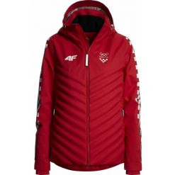 Kurtka narciarska męska Chorwacja PyeongChang 2018 KUMN750 - czerwony wiśniowy. Kurtki narciarskie i snowboardowe marki 4F. Za 1,999.90 zł.