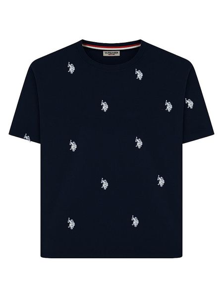 U.S. Polo Assn. Koszulka w kolorze granatowym rozmiar: S. Niebieskie bezrękawniki U.S. Polo Assn., s, bez wzorów, z bawełny, bez kołnierzyka, bez ramiączek. Za 84.01 zł.