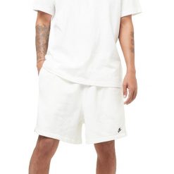 Szorty sportowe męskie Nike FN3520-133. Białe krótkie spodenki sportowe Nike, m, bez wzorów. Za 99.00 zł.