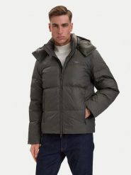 Calvin Klein Kurtka puchowa LV04LH503G Brązowy Regular Fit. Brązowe kurtki CALVIN KLEIN, m, bez wzorów, z puchu, bez kaptura. Za 1,099.00 zł.