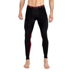 Legginsy męskie Venum Adrenaline Spats. Czarne legginsy długie sportowe VENUM, m, bez wzorów. Za 239.99 zł.
