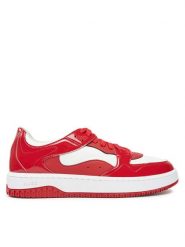 HUGO Sneakersy Kilian 50535857 Czerwony. Czerwone buty sportowe casual Hugo, bez wzorów, ze skóry, bez zapięcia. Za 519.99 zł.