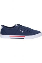 Trampki męskie sportowe Pepe Jeans BRADY MEN BASIC. Białe trampki Pepe Jeans, m, bez wzorów, bez zapięcia. Za 198.00 zł.