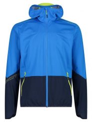 CMP Kurtka przeciwdeszczowa w kolorze niebieskim rozmiar: 52. Niebieskie kurtki outdoor i hardshell CMP, m, bez wzorów, z tkaniny, bez kaptura. Za 249.23 zł.