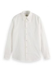 Scotch & Soda Koszula w kolorze białym rozmiar: XL. Białe koszule Scotch & Soda, xl, bez wzorów, z bawełny, bez kołnierzyka, bez ramiączek. Za 176.91 zł.