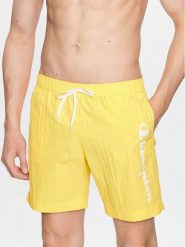 Champion Szorty kąpielowe 216068 Żółty Regular Fit. Żółte kąpielówki Champion, l, bez wzorów, z syntetyku. Za 109.99 zł.